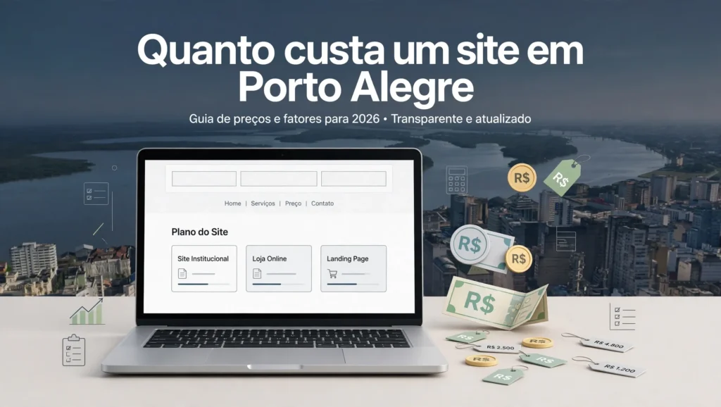 quanto custa um site em porto alegre